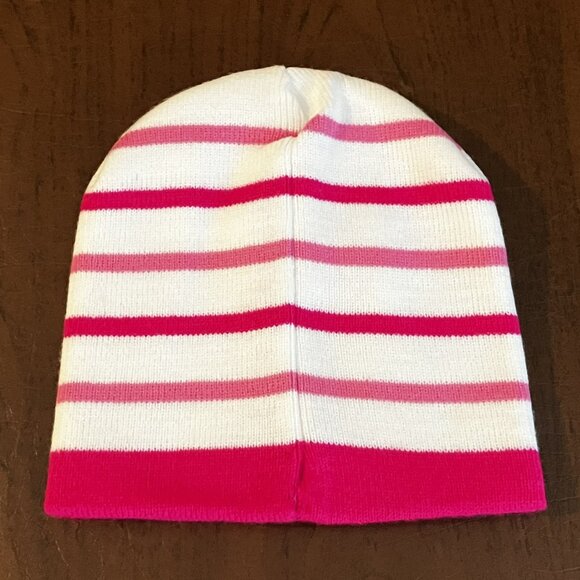 🆕 Hello Kitty Pink and White Striped Beanine - Picture 2 of 7